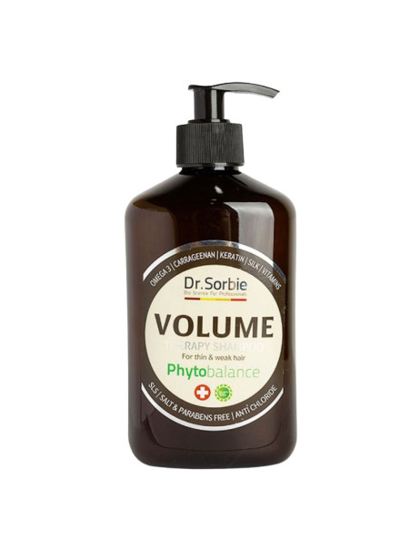 Dr.Sorbie Volume Shampoo Фитошампунь-антихлор для предоставления объема