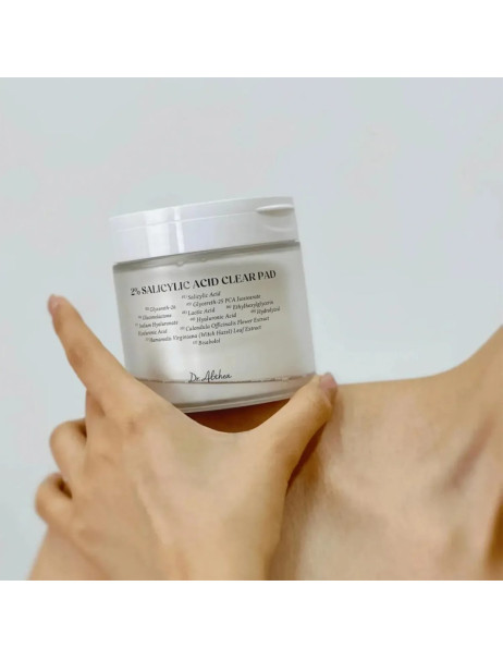 Dr.Althea 2% Salicylic Acid Clear Pad Тонер-педы с 2% салициловой кислотой для себорегуляции, очищения пор и более ровной текстуры кожи