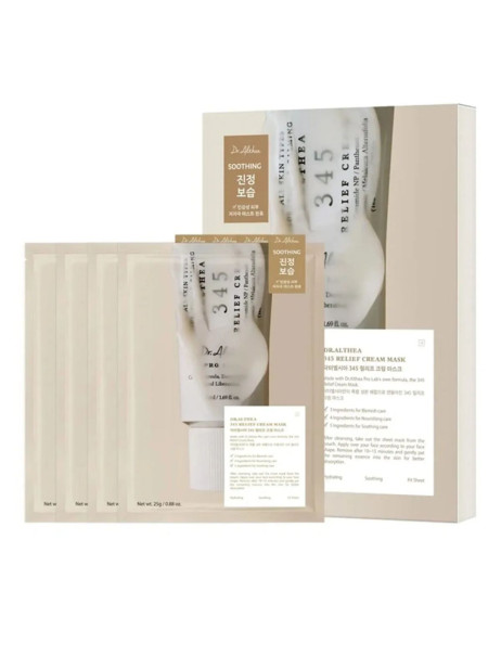 Dr.Althea 345 Relief Cream Mask Восстановительная тканевая маска с кремовой эссенцией