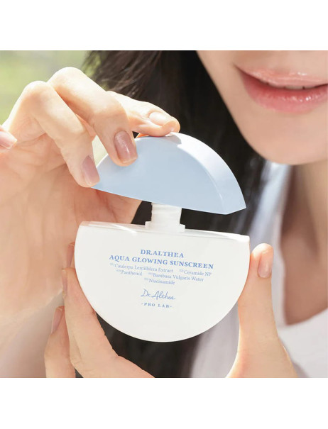 Dr.Althea Aqua Glowing Sunscreen SPF50+ Увлажняющий солнцезащитный крем с пантенолом