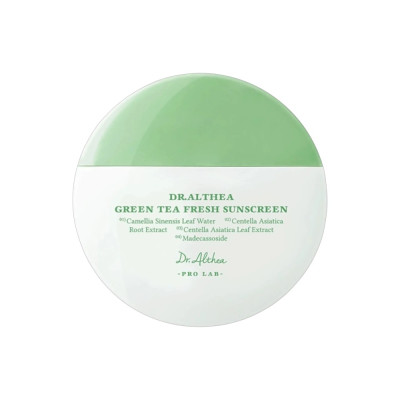 Dr.Althea Green Tea Fresh Sunscreen SPF50+ Солнцезащитный крем с экстрактом зеленого чая