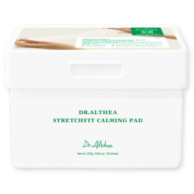 Dr.Althea StretchFit Calming Pad Успокаивающие охлаждающие тонер-педы для раздраженной кожи
