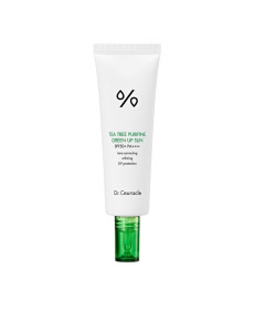 Dr.Ceuracle Tea Tree Purifine Green Up Sun SPF 50+ PA++++ Солнцезащитный крем для нейтрализации покраснений - Написать отзыв