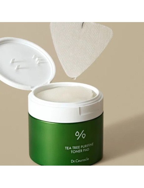 Dr.Ceuracle Tea Tree Purifine Toner Pad Тонізуючі пади з екстрактом чайного дерева