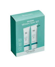 Dr.Ceuracle Cica Regen Vegan Sun Set Набор солнцезащитных веганских кремов с центеллой - Написать отзыв