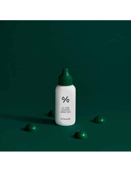 Dr.Ceuracle AC Care Solution Green Two Успокаивающая сыворотка для проблемной кожи