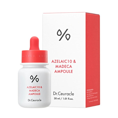 Dr.Ceuracle Azelaic 10 & Madeca Ampoule Сыворотка с азелаиновой кислотой 10% и мадекасосидом