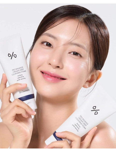 Dr.Ceuracle Pro Balance Creamy Deep Cleansing Foam Кремовая пенка для умывания с пробиотиком