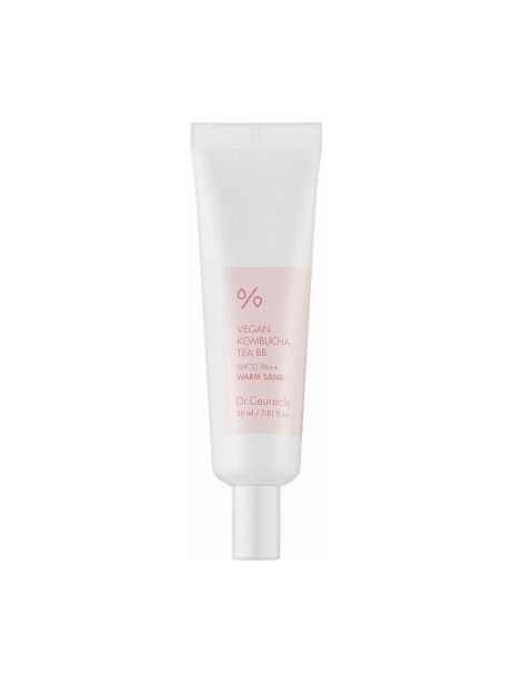 Dr.Ceuracle Vegan Kombucha Tea BB Cream SPF 30/PA++ Веганський тональний ВВ-крем з екстрактом комбучі