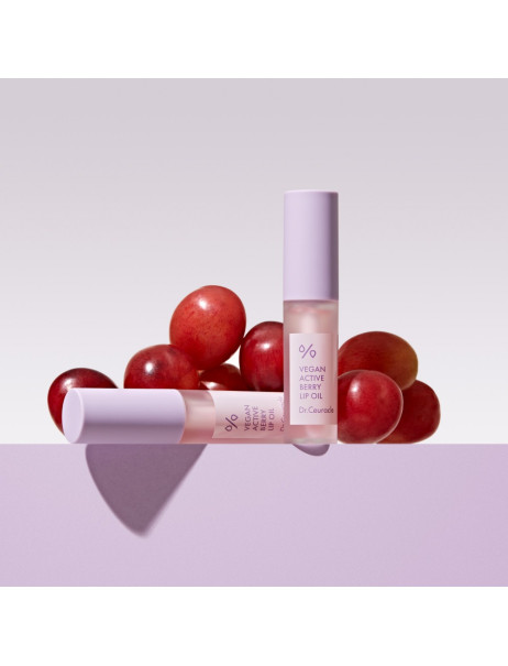 Dr.Ceuracle Vegan Active Berry Lip Oil Масло-блеск для губ с ресвератолом и экстрактом клюквы