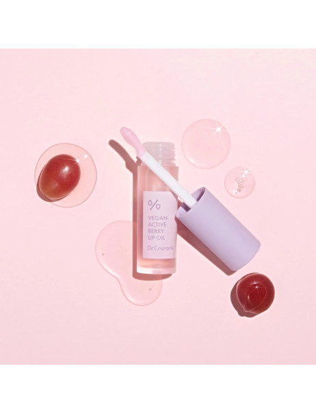 Dr.Ceuracle Vegan Active Berry Lip Oil Масло-блеск для губ с ресвератолом и экстрактом клюквы