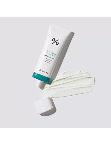 Dr.Ceuracle Cica Regen Vegan Sun SPF50+/ PA++++ Солнцезащитный веганский крем с центелой азиатской