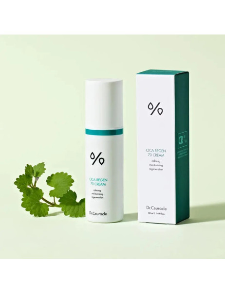 Dr.Ceuracle Cica Regen 70 Cream Успокаивающий крем с центеллой азиатской