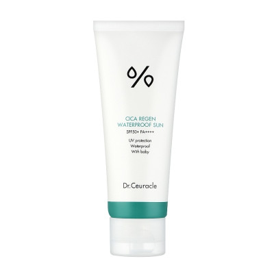 Dr.Ceuracle Cica Regen Waterproof Sun SPF50+ PA++++ Водостійкий сонцезахисний крем з центелою азіатською