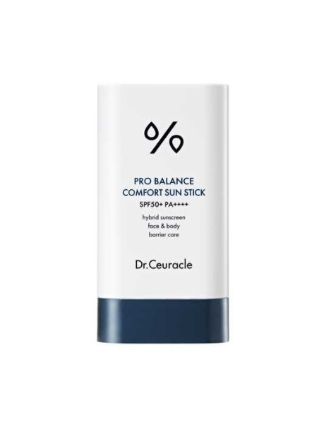 Dr.Ceuracle Pro Balance Sun Stick SPF50+ PA++++ Солнцезащитный стик с пробиотиками для лица и тела