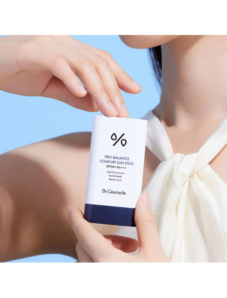 Dr.Ceuracle Pro Balance Sun Stick SPF50+ PA++++ Солнцезащитный стик с пробиотиками для лица и тела