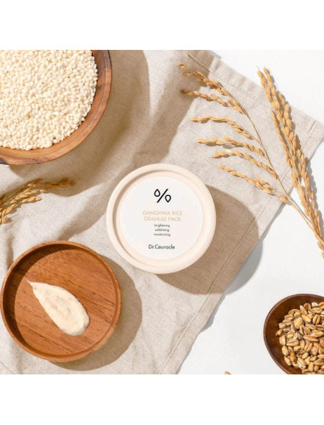 Dr.Ceuracle Ganghwa Rice Granule Pack Увлажняющая маска для лица с экстрактом риса