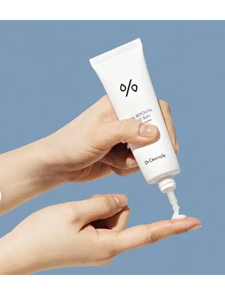 Dr.Ceuracle Hyal Reyouth Moist Sun SPF 50+/PA++++ Увлажняющий солнцезащитный крем