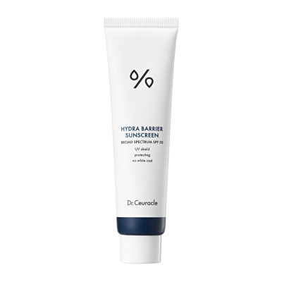 Dr.Ceuracle Hydra Barrier Sunscreen SPF50 Увлажняющий солнцезащитный крем на основе физических фильтров