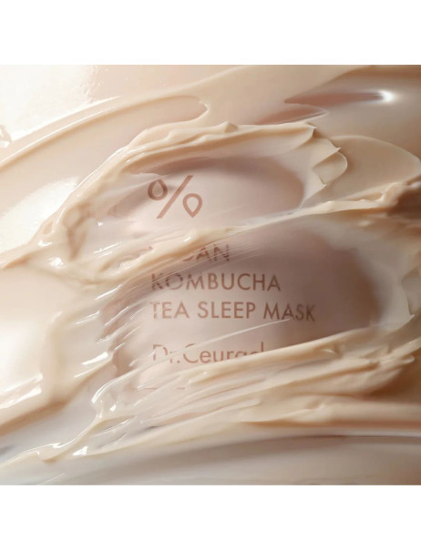 Dr.Ceuracle Vegan Kombucha Tea Sleep Mask Веганська зволожуюча антиоксидантна маска для обличчя з екстрактом комбучі та бакучіолом