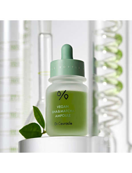 Dr.Ceuracle Vegan BHA & Matcha Ampoule Ампульна сироватка з BHA кислотою та екстрактом чаю