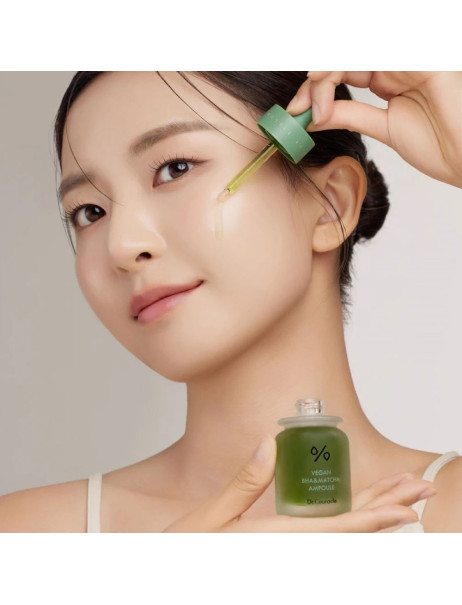 Dr.Ceuracle Vegan BHA & Matcha Ampoule Ампульна сироватка з BHA кислотою та екстрактом чаю