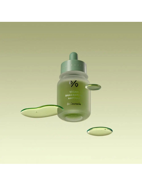 Dr.Ceuracle Vegan BHA & Matcha Ampoule Ампульна сироватка з BHA кислотою та екстрактом чаю