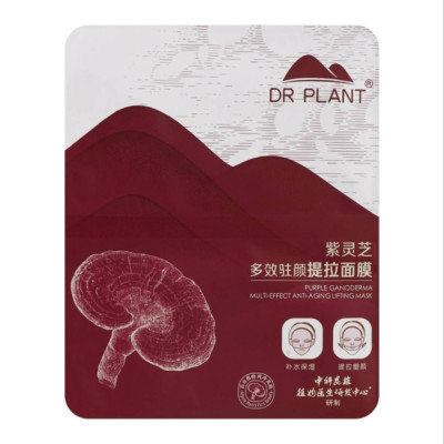 DR.PLANT Ganoderma Multi-Effect Anti-Aging Lifting Mask Ліфтинг маска-корсет для обличчя з екстрактом рейші