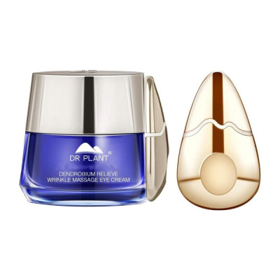 DR.PLANT Relief Wrinkle Eye Cream Крем навколо очей з вібраційним масажером