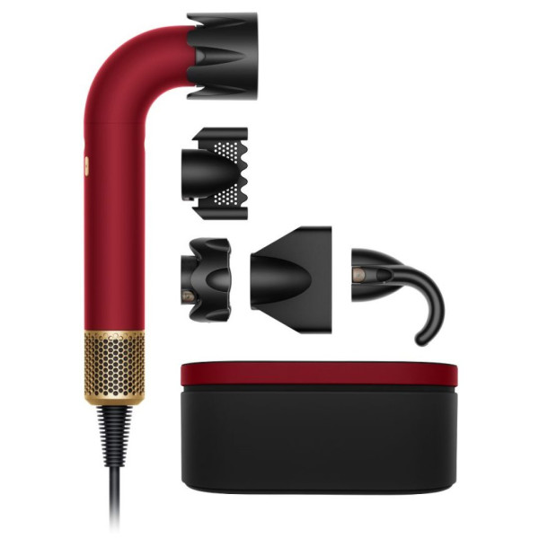 Dyson HD17 Supersonic R Red Velvet/Gold Професійний фен З гарантією