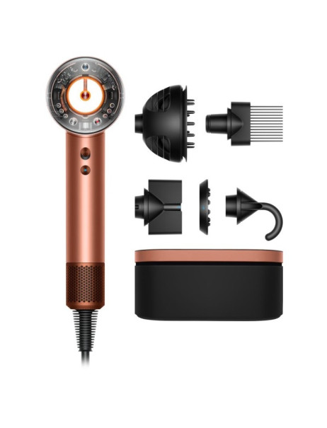Dyson Supersonic HD16 Nural Amber Silk/Pink Champagne Фен для волосся З гарантією