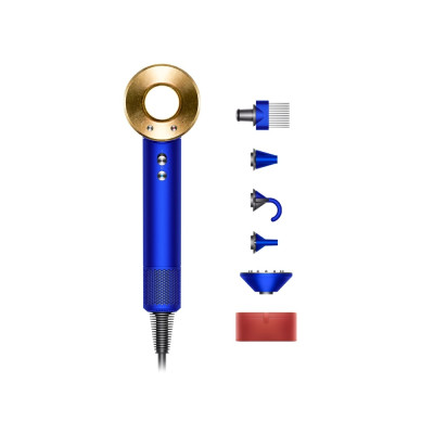 Dyson Supersonic HD07 23.75K Gold Blue/Gold Limited Edition Фен для волос С гарантией