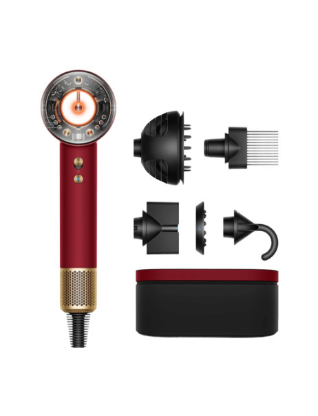 Dyson Supersonic HD16 Nural Red Velvet/Gold Фен для волос С гарантией
