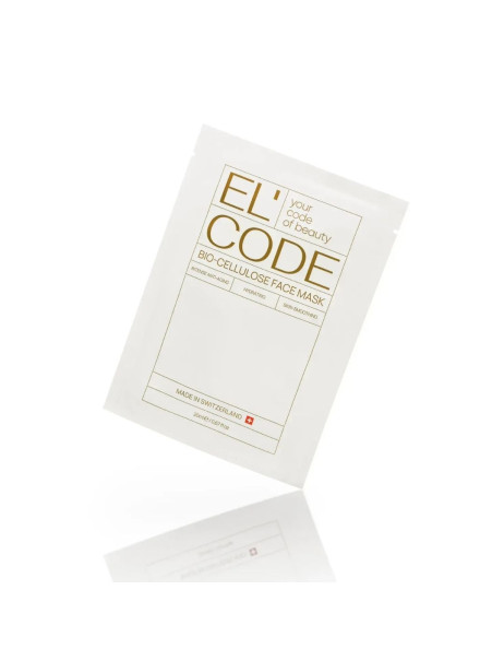 El’Code Bio-Cellulose Face Mask Антивікова біоцелюлозна маска для обличчя
