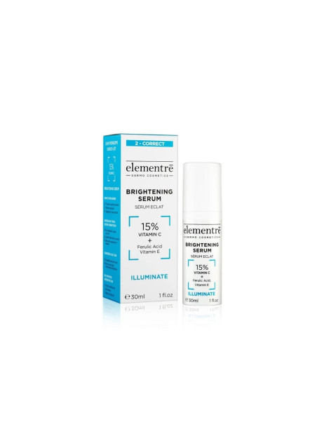 Elementre Brightening Serum 15% Vitamin C Освітлююча сироватка для обличчя