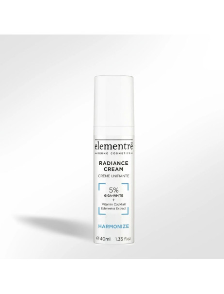Elementre Radiance Cream 5% Giga-White Крем для сяйва шкіри обличчя