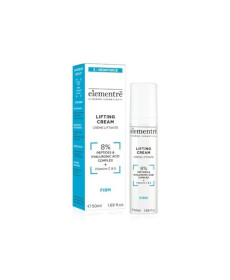 Elementre Lifting Cream 8% Peptides & Hyaluronic Acid Ліфтинговий крем для обличчя - Написати відгук