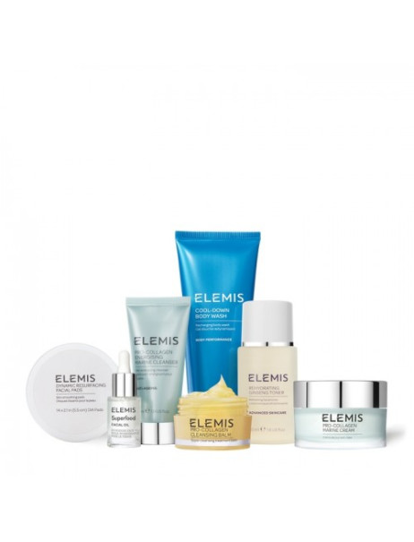 Тревел Набор в Дизайнерской Косметичке Для Неё Kit: Elemis