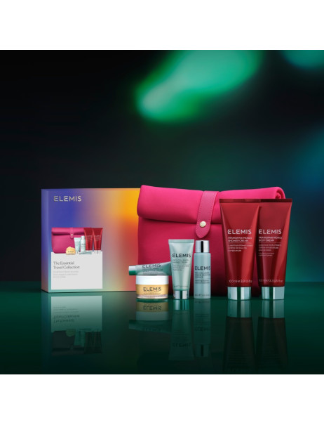 Elemis The Essential Travel Collection Face & Body Favourites Колекція фаворитів для обличчя та тіла у люкс косметичці