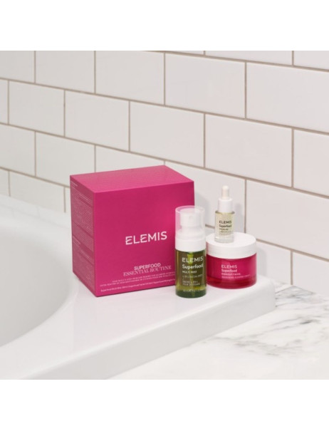 Elemis Superfood Essential Routine Подарочный набор Яркое трио суперфуд для питания кожи
