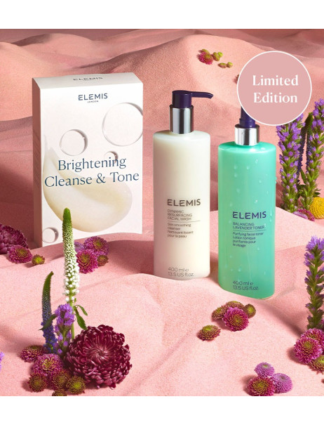 Elemis Brightening Cleanse & Tone Kit Набір Очищення-шліфування та тонізація шкіри (супероб'єми)