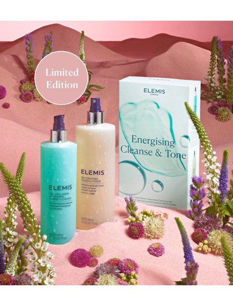 Elemis Energising Cleanse & Tone Kit Набір Енергійне очищення та тонізація шкіри (супероб'єми)