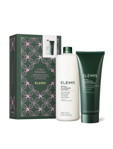 Elemis A Tale of Bath & Body British Wilderness Gift Set Расслабляющий дуэт для ванны и душа Дикая природа Британии