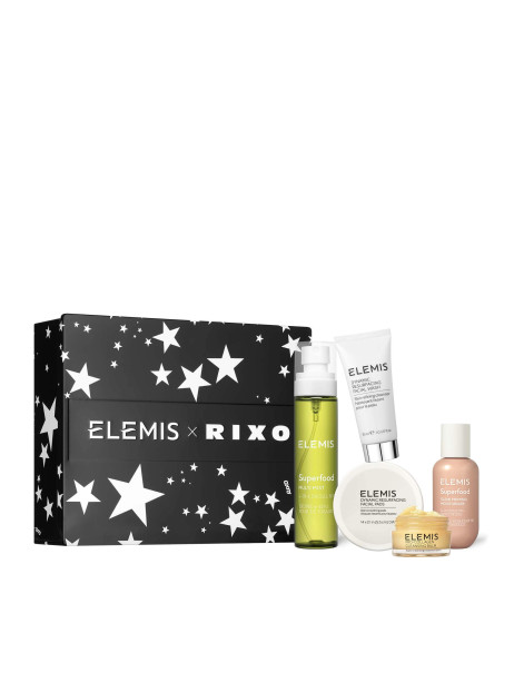Elemis x RIXO Story of Glam & Glow Gift Set Дизайнерский набор Гламур и Сияние кожи