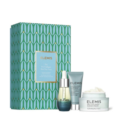 Elemis Kit: The Pro-Collagen Skin Trio Treat Hydrate & Exfoliate Skincare Routine Тріо Про-Колаген для ексфоліації, зволоження та сяйва шкіри
