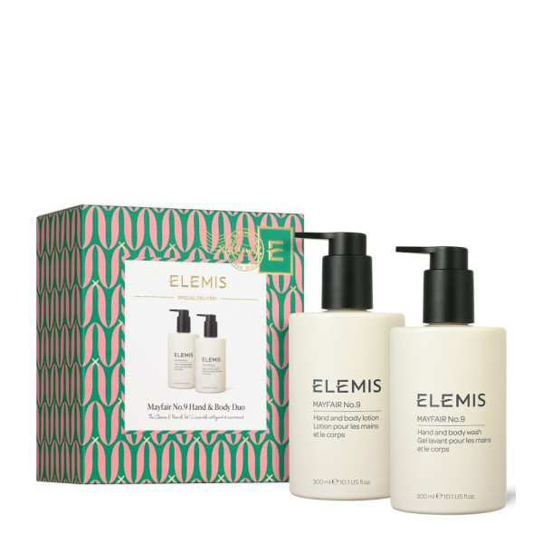 Elemis Mayfair No9 Hand and Body Duo The Cleanse & Nourish Set СПА дует Mayfair No.9 для очищення та зволоження рук та тіла