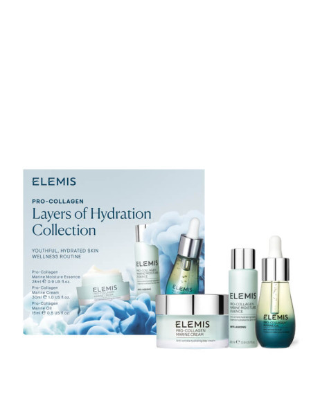 Elemis Pro-Collagen Layers of Hydration Collection Kit Трио Про-Коллаген мгновенное увлажнение кожи