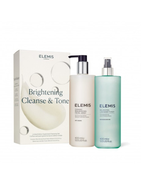 Elemis Brightening Cleanse & Tone Kit Набір Очищення-шліфування та тонізація шкіри (супероб'єми)