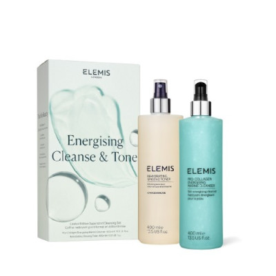 Elemis Energising Cleanse & Tone Kit Набор Энергизирующее очищение и тонизация кожи (суперобъемы)