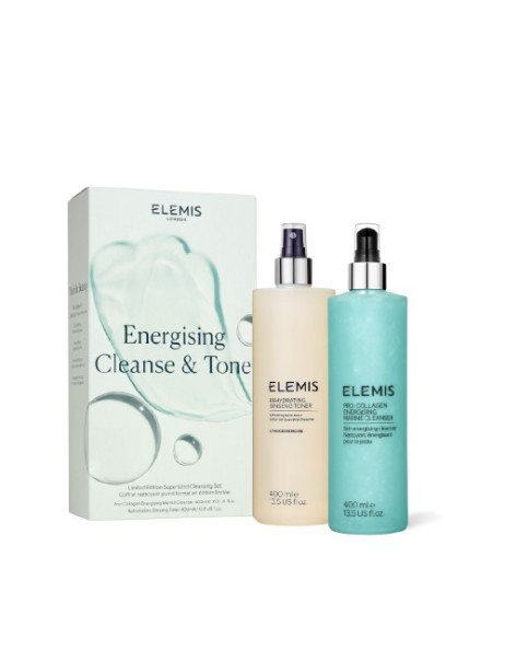 Elemis Energising Cleanse & Tone Kit Набір Енергійне очищення та тонізація шкіри (супероб'єми)
